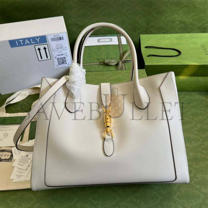 GUCCI JACKIE 1961 LARGE TOTE BAG 649015 (40*30*15cm)